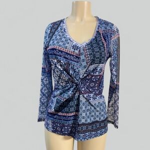 Daily Thread Long Sleeve Twist Poplin Shirt